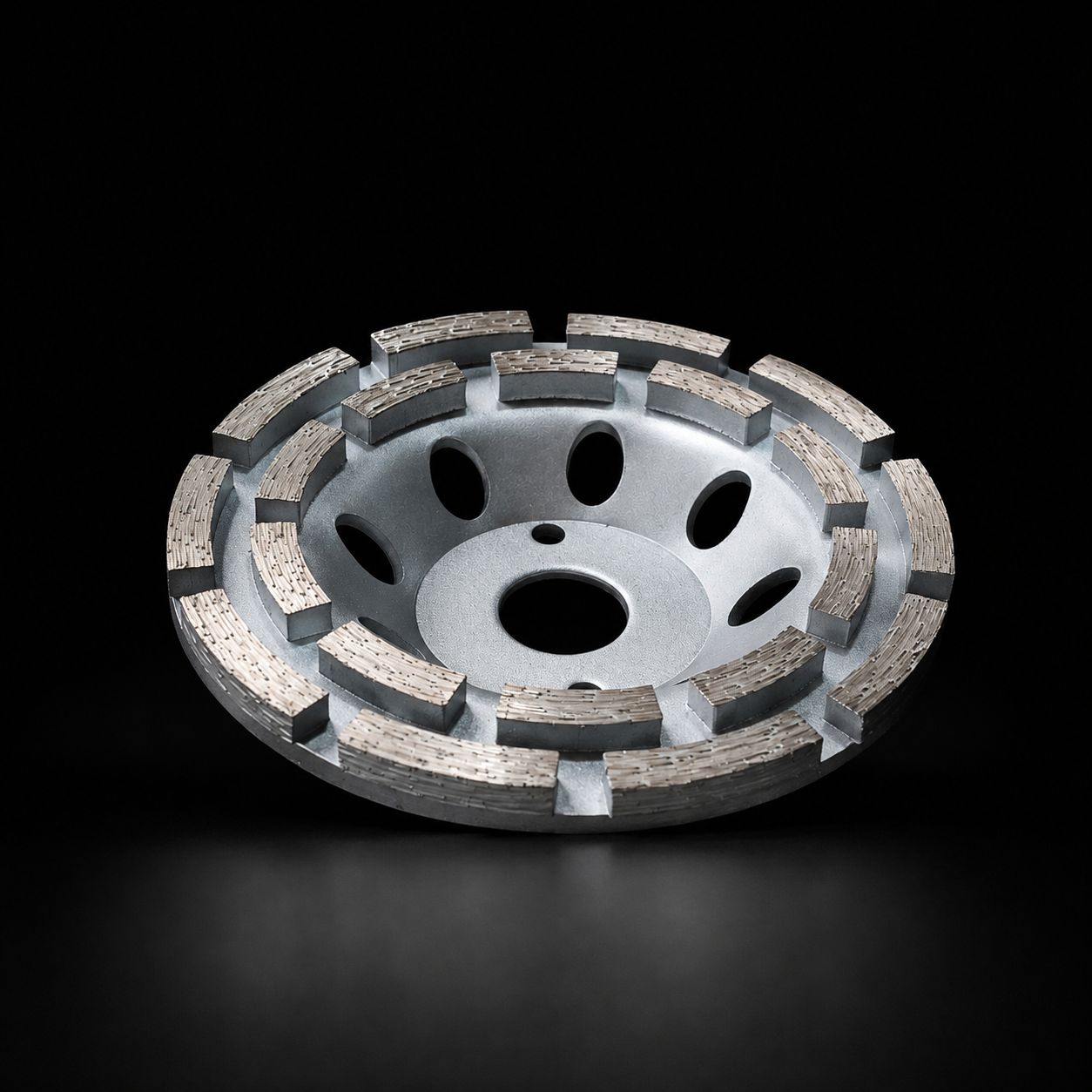 Meule boisseau diamant NŌTKET® Ø125 mm — vue trois-quarts